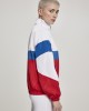 Дамско спортно горнище Urban Classics white/firered/brightblue, Urban Classics, Якета - Complex.bg