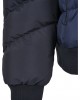 Мъжко зимно яке в черно и сиво Urban Classics Colorblock Bubble, Urban Classics, Зимни якета - Complex.bg