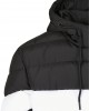 Мъжко зимно яке в черно и сиво Urban Classics Colorblock Bubble, Urban Classics, Зимни якета - Complex.bg