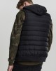 Мъжка жилетка без ръкави в черно от Urban Classics Small Bubble Hooded Vest, Urban Classics, Якета - Complex.bg