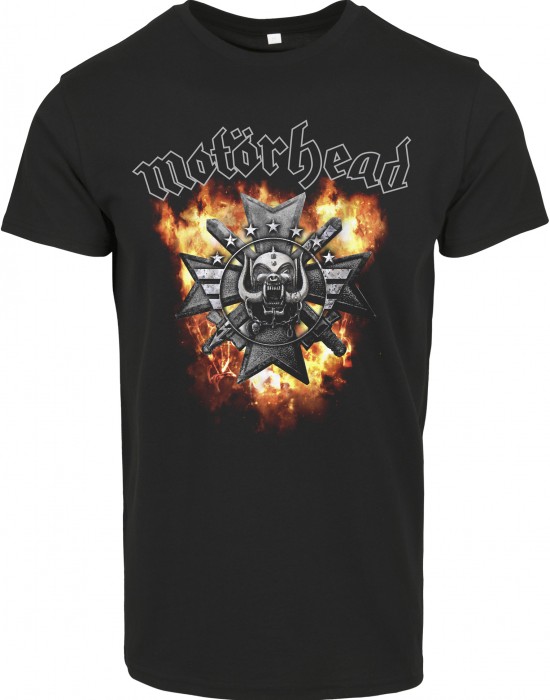 Мъжка тениска Merchcode Mot?rhead Bad Magic в черен цвят, MERCHCODE, Тениски - Complex.bg