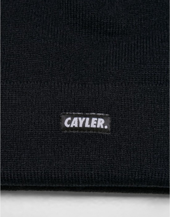Черна шапка бийни Cayler & Sons, Cayler & Sons, Шапки бийнита - Complex.bg