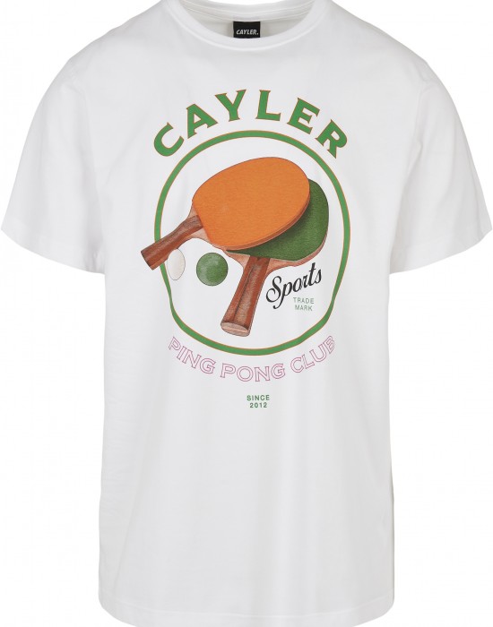 Мъжка бяла тениска Cayler & Sons Ping Pong Club, Cayler & Sons, Тениски - Complex.bg