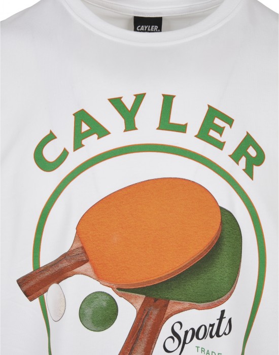 Мъжка бяла тениска Cayler & Sons Ping Pong Club, Cayler & Sons, Тениски - Complex.bg