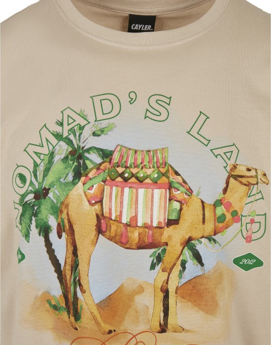Мъжка тениска Cayler & Sons Nomads Land в пясъчен цвят, Cayler & Sons, Тениски - Complex.bg