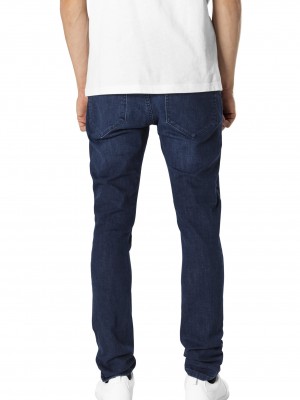 Мъжки тъмносини слим фит дънки Urban Classics dark blue