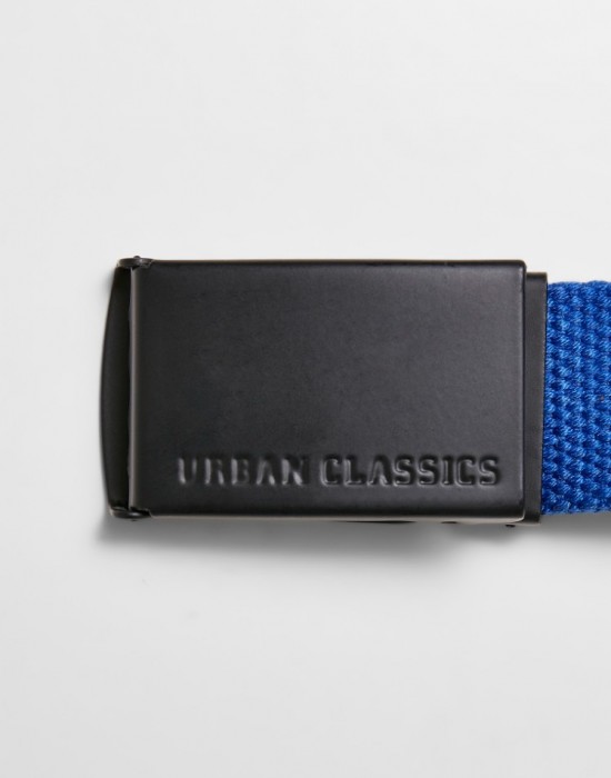 Комплект от 2 броя детски колани в синьо и черно Urban Classics, Urban Classics, Колани - Complex.bg