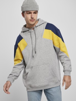 Мъжки сив суичър Urban Classics 3-Tone