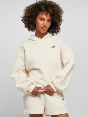 Дамски суичър Starter Essential Oversized в бял цвят