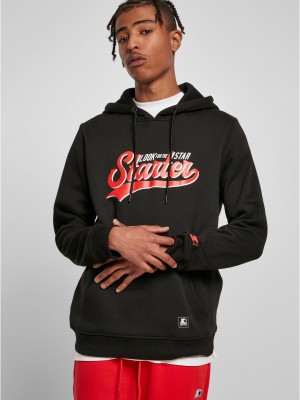 Мъжки суичър в черен цвят Starter Swing