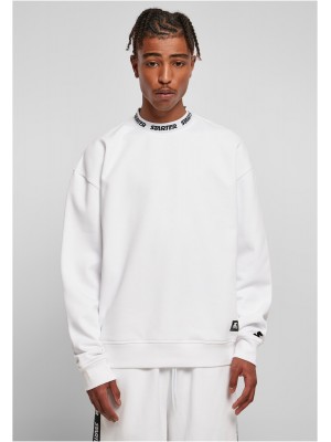 Мъжка блуза Starter Jaquard Rib в бял цвят