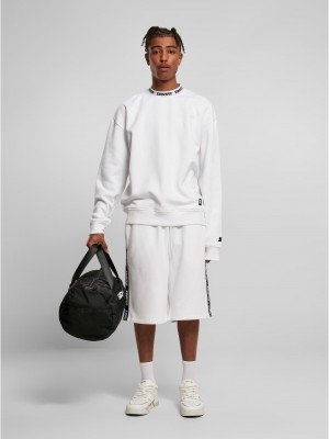 Мъжка блуза Starter Jaquard Rib в бял цвят