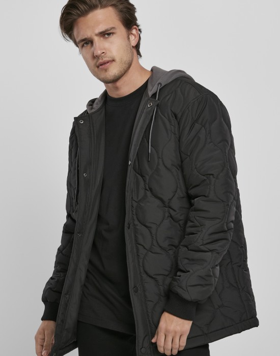Мъжко черно яке Urban Classics Quilted, Urban Classics, Якета Пролет / Есен - Complex.bg