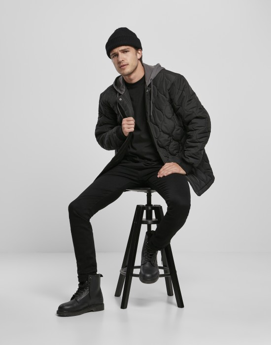 Мъжко черно яке Urban Classics Quilted, Urban Classics, Якета Пролет / Есен - Complex.bg