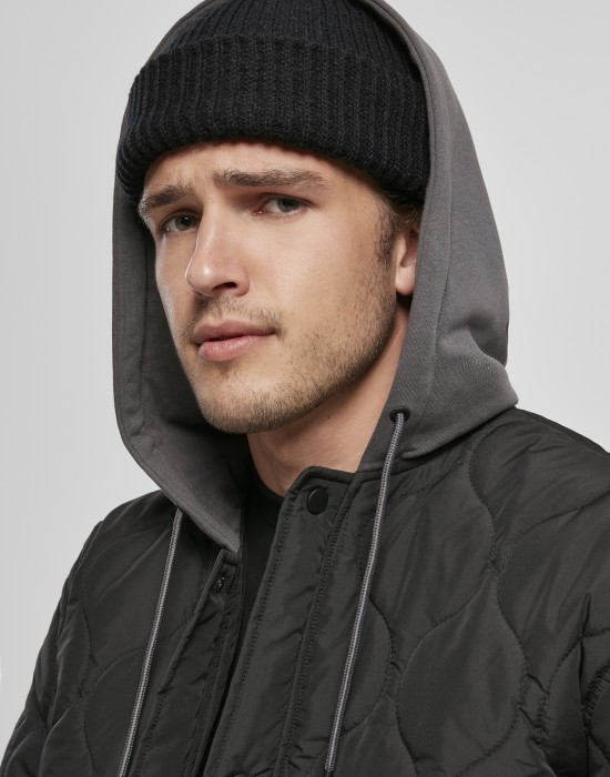 Мъжко черно яке Urban Classics Quilted, Urban Classics, Якета Пролет / Есен - Complex.bg