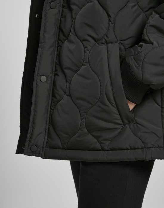 Мъжко черно яке Urban Classics Quilted, Urban Classics, Якета Пролет / Есен - Complex.bg