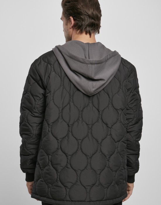 Мъжко черно яке Urban Classics Quilted, Urban Classics, Якета Пролет / Есен - Complex.bg