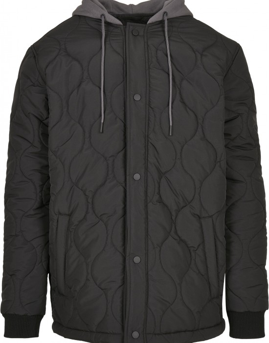 Мъжко черно яке Urban Classics Quilted, Urban Classics, Якета Пролет / Есен - Complex.bg