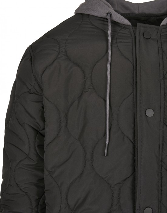 Мъжко черно яке Urban Classics Quilted, Urban Classics, Якета Пролет / Есен - Complex.bg