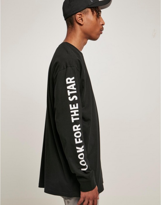 Мъжка блуза в черен цвят Starter Logo Oversize, STARTER, Блузи - Complex.bg