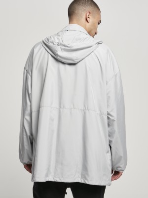 Мъжка дълга сива ветровка Urban Classics Oversized