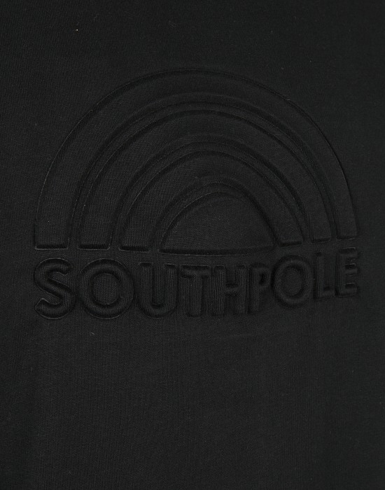 Мъжка черна тениска Southpole 3D Logo, Southpole, Тениски - Complex.bg