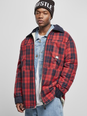 Мъжко карирано яке Southpole Check Flannel Sherpa