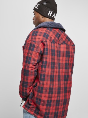 Мъжко карирано яке Southpole Check Flannel Sherpa
