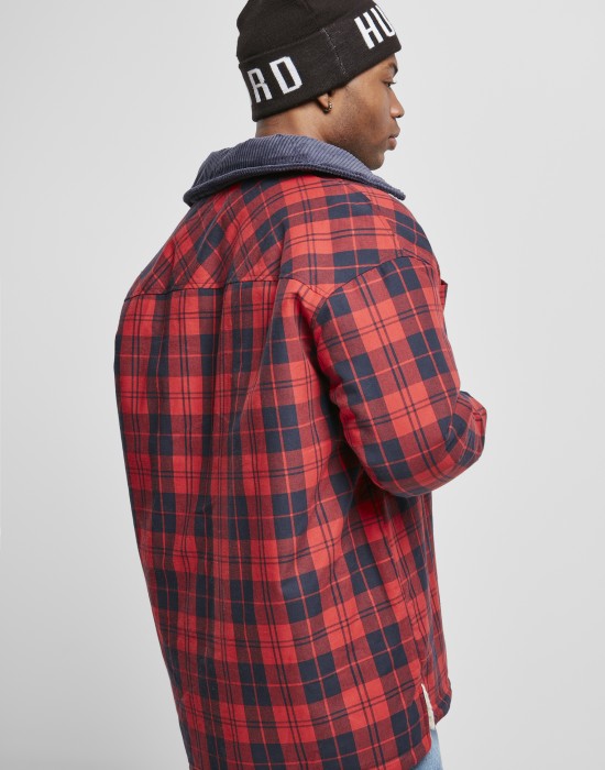 Мъжко карирано яке Southpole Check Flannel Sherpa, Southpole, Якета Пролет / Есен - Complex.bg