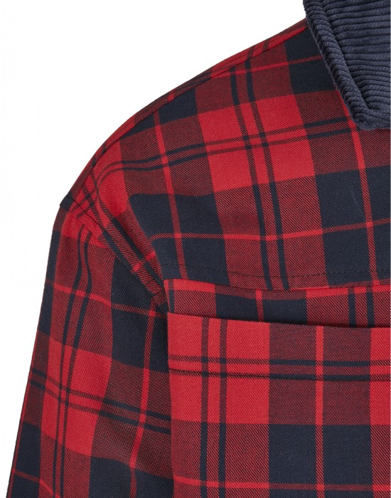 Мъжко карирано яке Southpole Check Flannel Sherpa, Southpole, Якета Пролет / Есен - Complex.bg