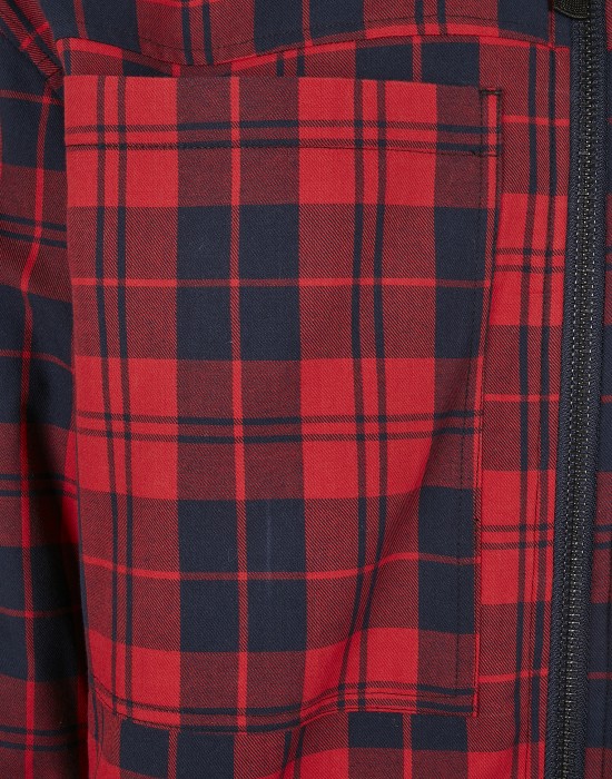 Мъжко карирано яке Southpole Check Flannel Sherpa, Southpole, Якета Пролет / Есен - Complex.bg