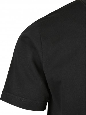 Мъжка черна тениска от органичен памук Urban Classics