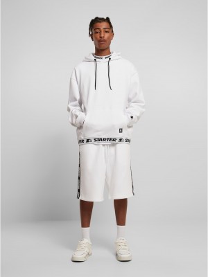 Мъжки суичър Starter Jaquard Rib в черен цвят