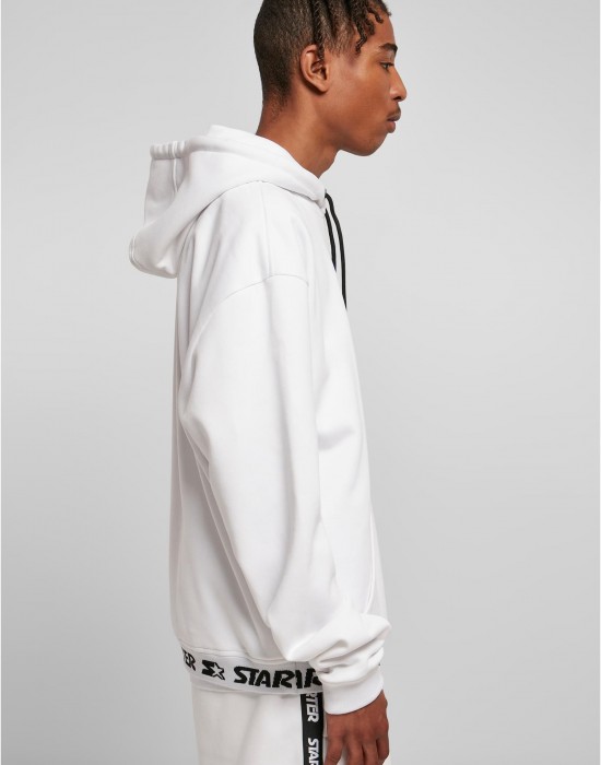 Мъжки суичър Starter Jaquard Rib в черен цвят, STARTER, Суичъри - Complex.bg