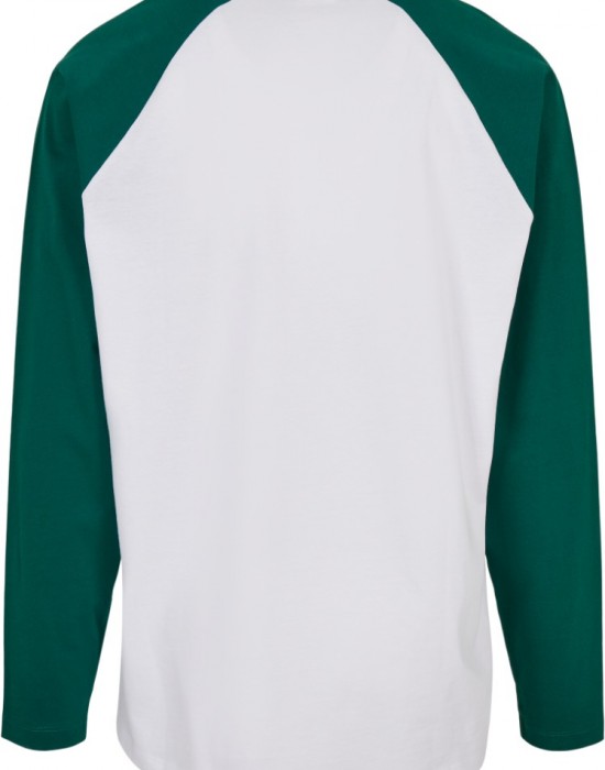 Мъжка блуза с реглан ръкав в бяло и зелен Urban Classics, Urban Classics, Блузи - Complex.bg