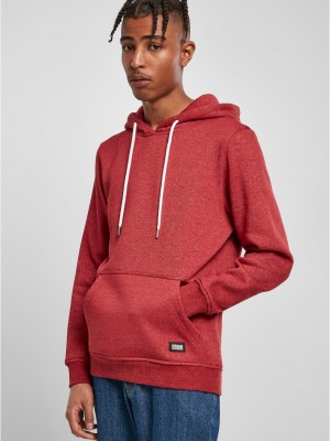Мъжки суичър в червен меланж Urban Classics