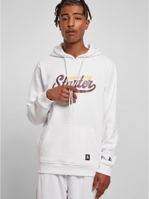Мъжки суичър в бял цвят Starter Swing