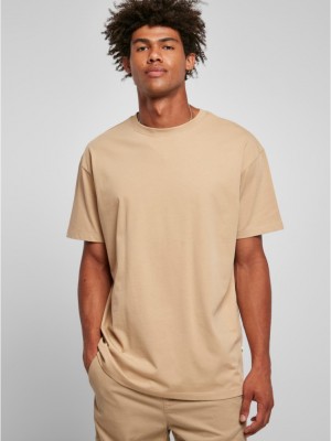 Мъжка бежова тениска Urban Classics Organic Basic unionbeige Мъжка бежова тениска Urban Classics Organic Basic unionbeige
