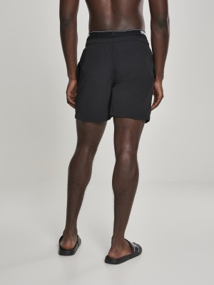 Мъжки плувни шорти в черен цвят Urban Classics