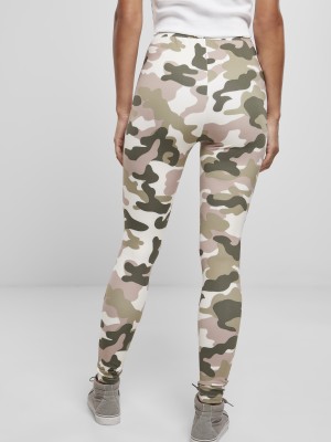 Дамски клин в светъл кафулаж с висока талия Camo Tech