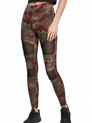 ДАМСКИ СПОРТЕН КЛИН В КАМУФЛАЖ URBAN CLASSICS redwood camo