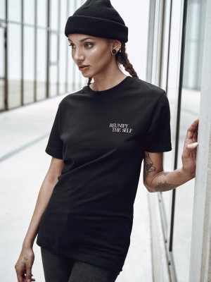 Дамска черна тениска Mister Tee Reunify