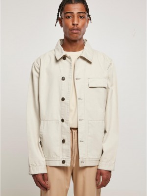 Мъжко преходно яке в пясъчен цвят Urban Classics Painter's