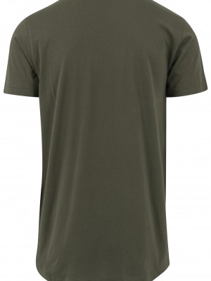Мъжка тениска Urban Classics Shaped olive