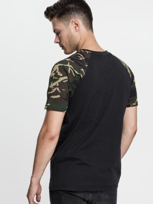 Мъжка тениска Urban Classics с ръкави тип реглан