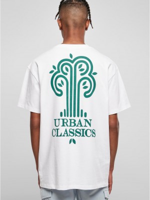 Мъжка тениска в бял цвят Urban Classics Мъжка тениска в бял цвят Urban Classics
