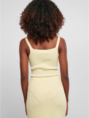 Дамски топ в жълт цвят Urban Classics