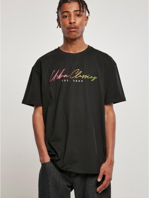 Мъжка тениска в черен цвят Urban Classics Мъжка тениска в черен цвят Urban Classics