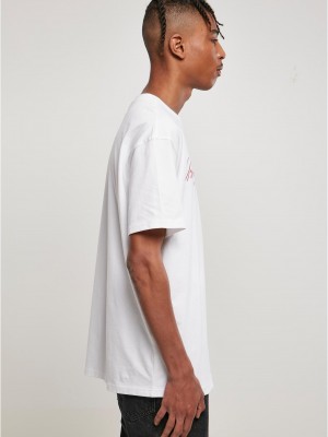Мъжка тениска в бял цвят Urban Classics