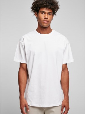 Мъжка тениска в бял цвят Urban Classics Oversize